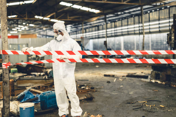 Professional Biohazard technician working in Leota, MN